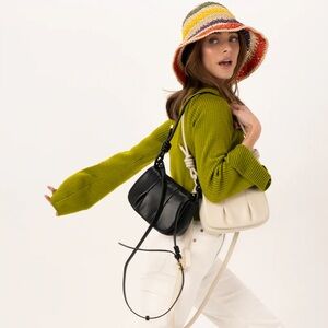 Rachel Zoe • NWT Black Curateur Jacquelyn Crossbody Shoulder Bag Purse